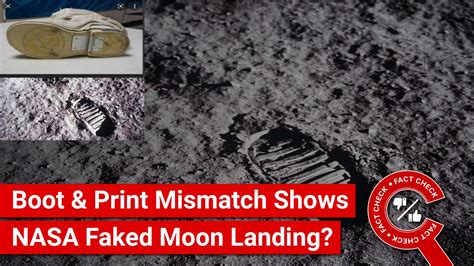 fake moon landing shoe prints|Fact check: Moon landing conspiracy theory misrepresents lunar .